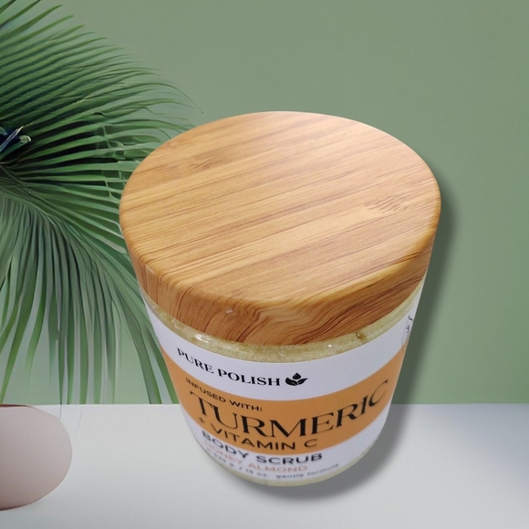 Nwt TURMERIC & Vitamin C Body Scrub - Picture 2 of 3